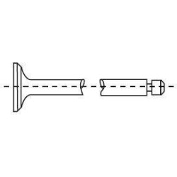 SOUPAPE ADM RENAULT NRJ E6J/E5F 37.5x7x107.8 30° 1G